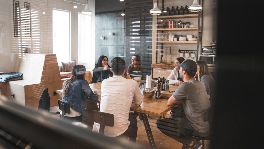 sustainable business meeting