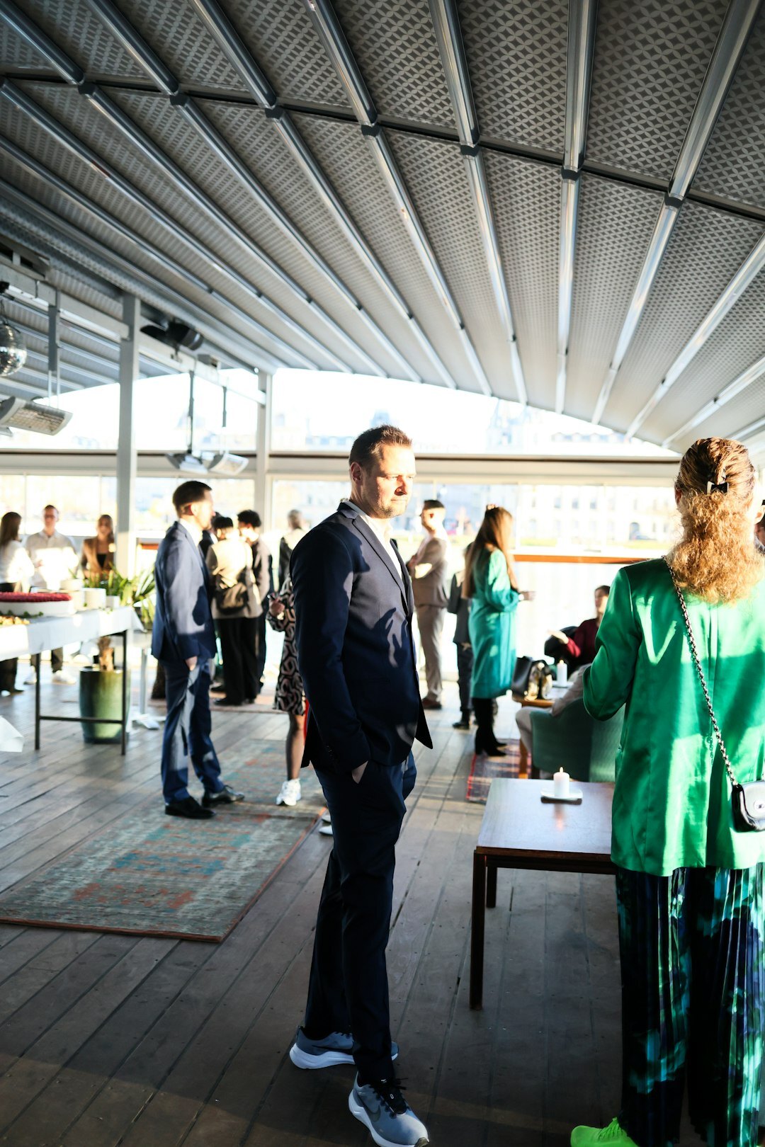 business professionals networking event